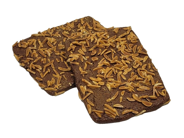Speculaasbrokken gekruid 2 stuks